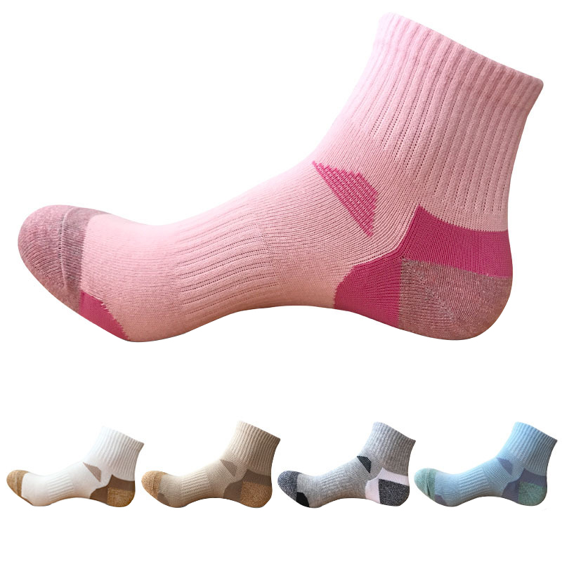 三极 Tri-polar TP6090 男士中筒运动袜篮球袜 5双装（单位：包）混色 35-40码