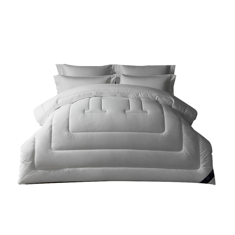 康尔馨（Canasin）Houston1964A类抗菌纤维加厚冬被2300g（条）200*230cm 白色 200*230CM