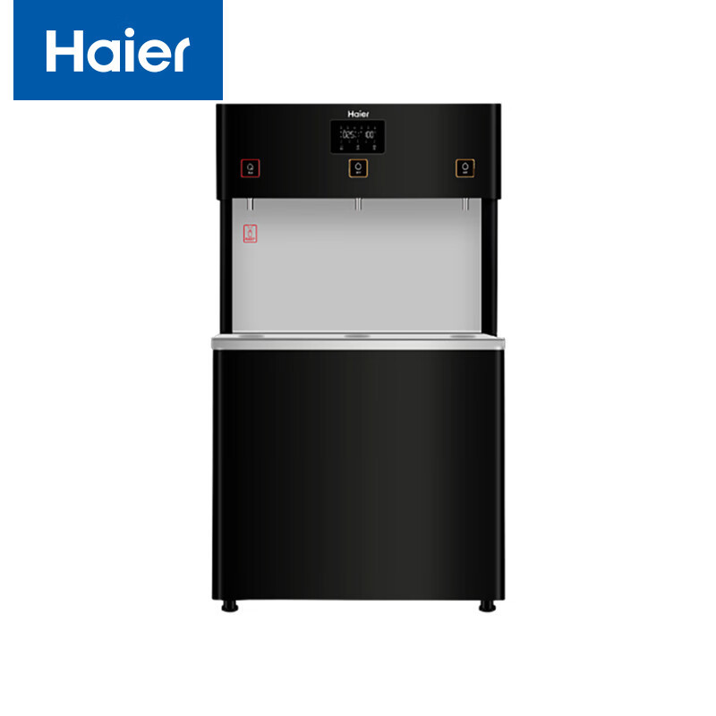 海尔（Haier） HLZR400A-3L 商用净水器立式反渗透饮水机加热型商务净饮一体机 单位：台 黑色