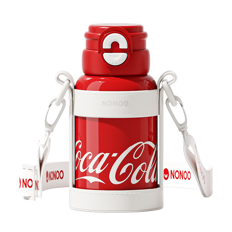 NONOO玩趣双饮保温杯&middot;可口可乐NS580D1（单位：个） 红色