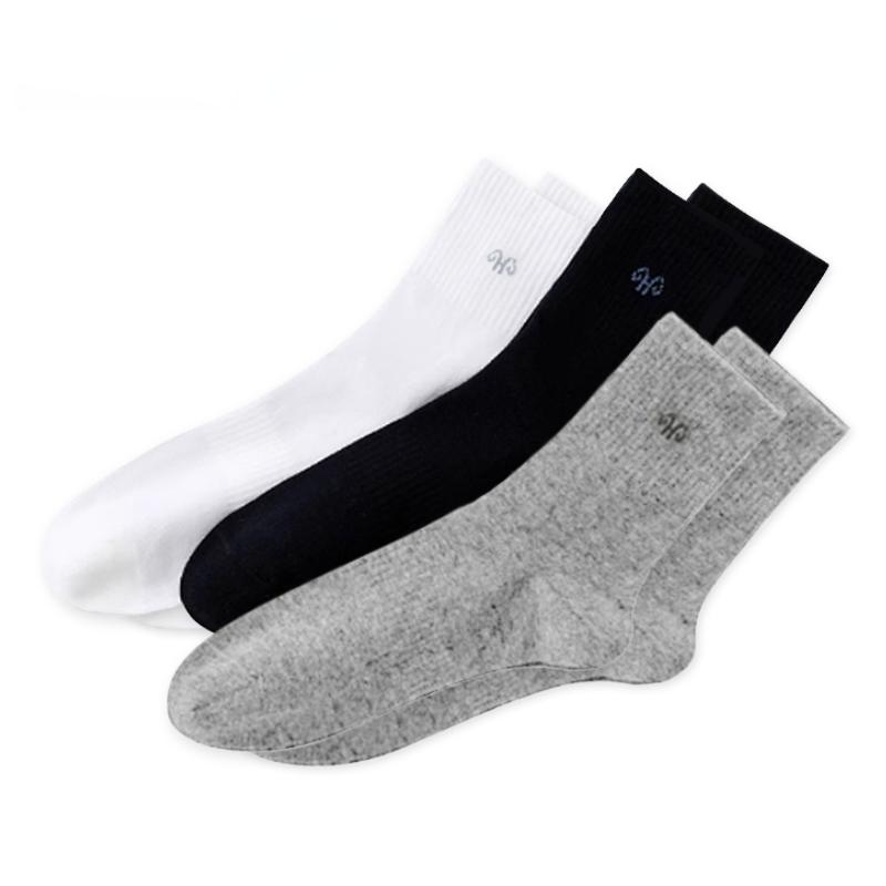 恒源祥A15C2102-23抗菌中通全棉男袜6双装单位：双   均码