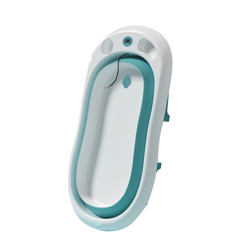 十月结晶折叠浴盆SH1028 （单位：个）格洛里蓝 无色