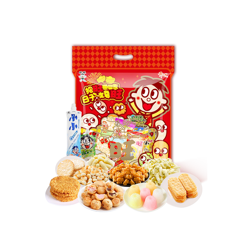 旺旺 旺日子532g 单位：袋 红色