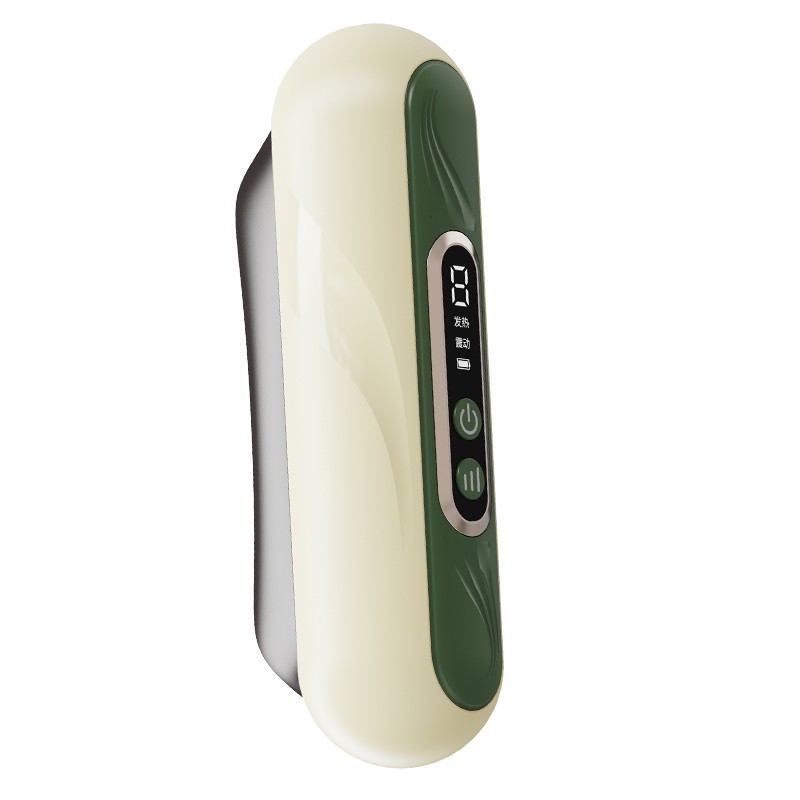 和正(HEZHENG)电动刮痧板砭石刮痧仪  热敷颈部腿部刮刮板HZ-G1（单位：个） 绿茶