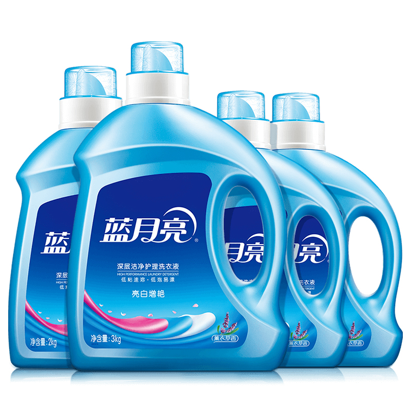 蓝月亮薰亮白3kg+薰亮白2kg+薰亮白1kg&times;2，10001154（单位：套） 蓝色