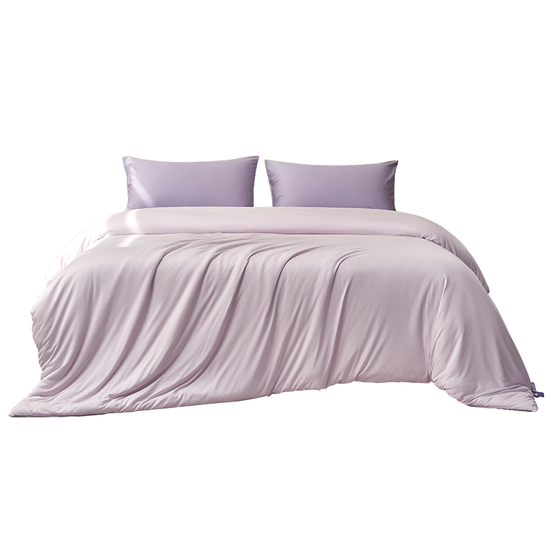 唯我深润致柔蚕丝被220*240cm单位：条 轻紫 总重约5.3斤