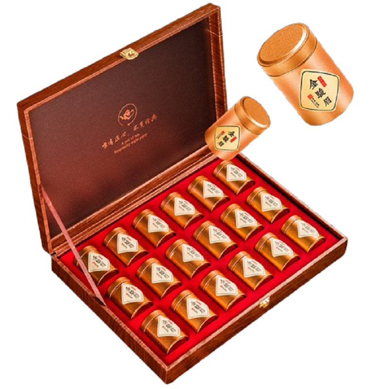 茗杰 金骏眉茶叶无色素18罐 270g（单位：盒） 混色