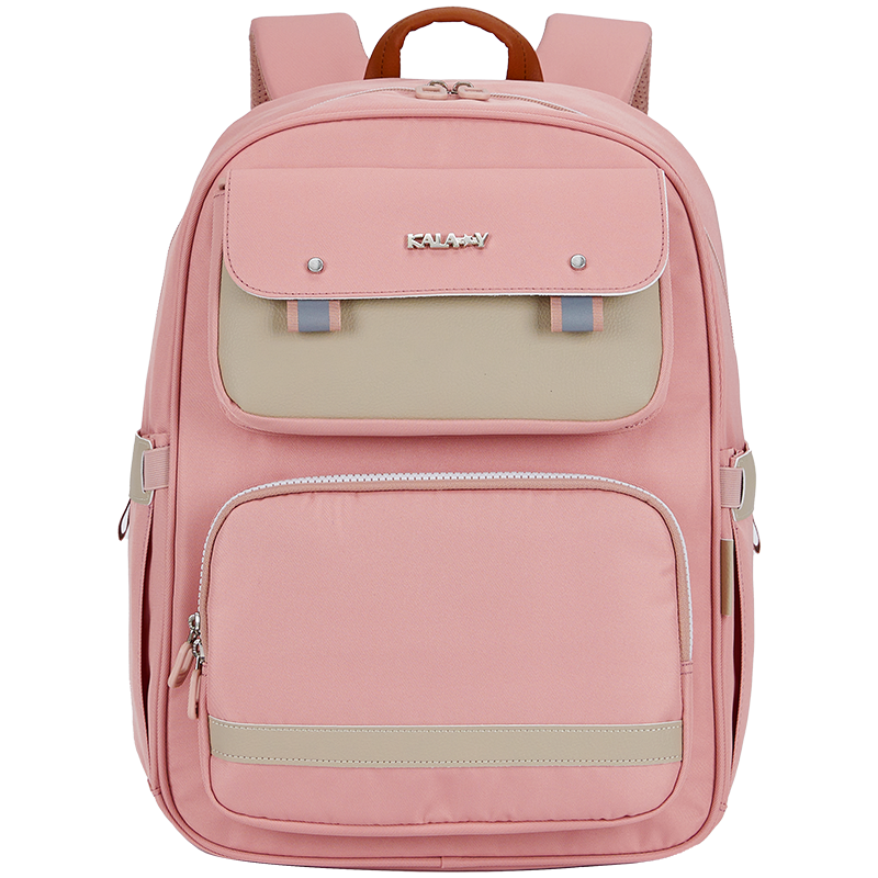 卡拉羊(KALA&middot;Y)减负护脊超轻云朵书包初中生（单位：个）TX2625-1 蔷薇粉