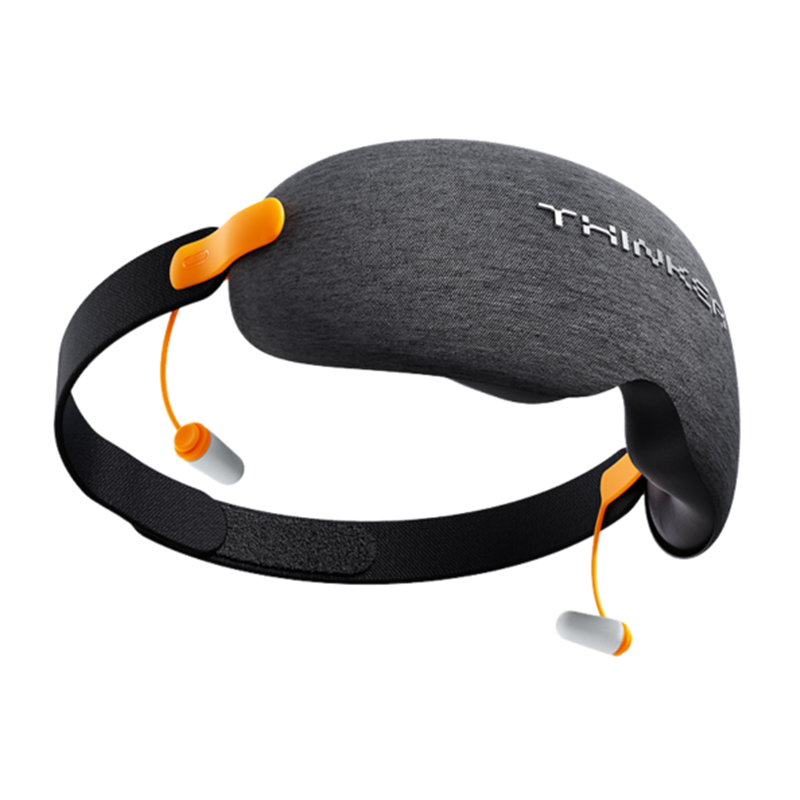 脑洞氛子（EVERYTHINK）旅行便携遮光降噪均码可调节大小黑色安睡眼罩V-2(单位:个) 黑色