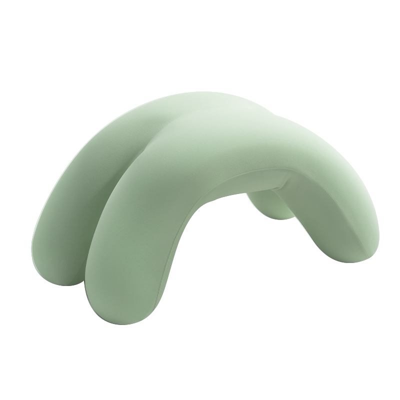 脑洞氛子（EVERYTHINK）午休枕趴睡神器均码青草绿午睡趴趴枕Y2S(单位:个) 青草绿