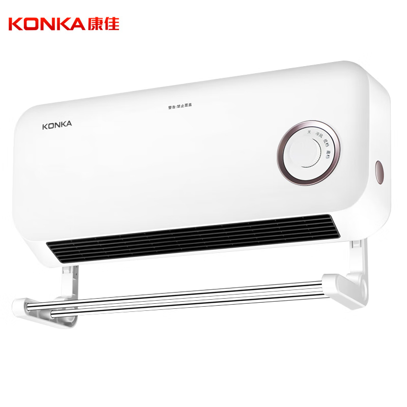 康佳（KONKA）家用石墨烯壁挂暖风机（单位：台）KDNP-2201-P 本白色