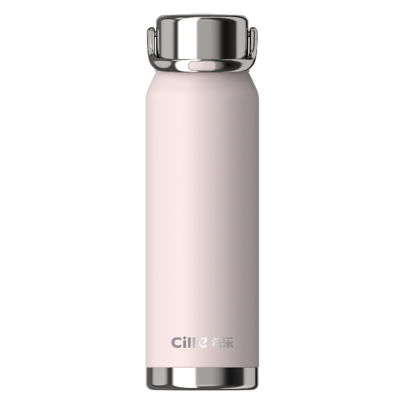 希乐（cille）闪耀保温杯700ml 单位：个 山水粉