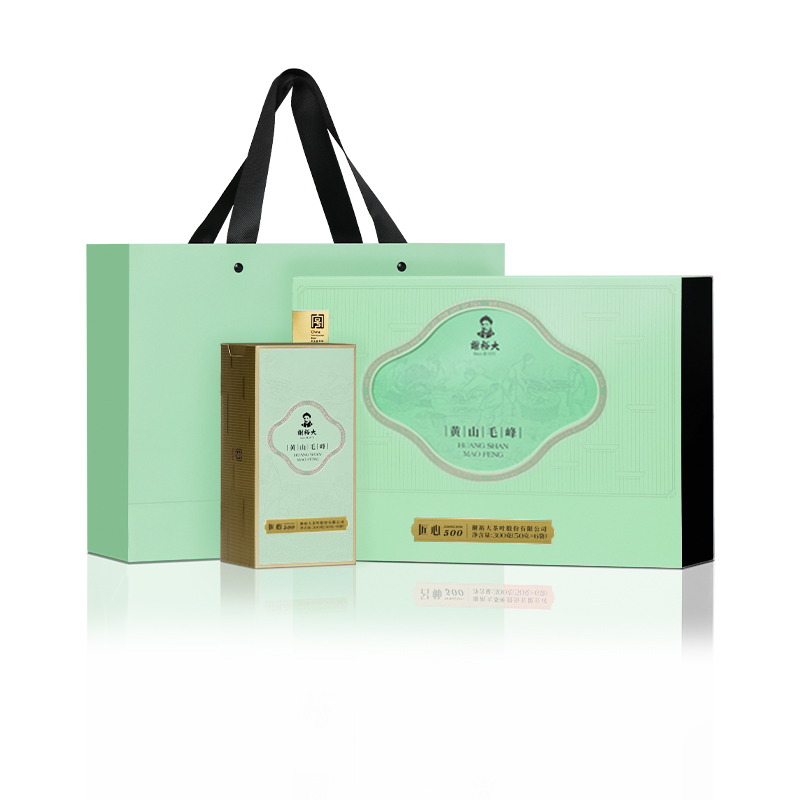谢裕大黄山毛峰匠心500绿茶礼盒（单位：盒） 绿色