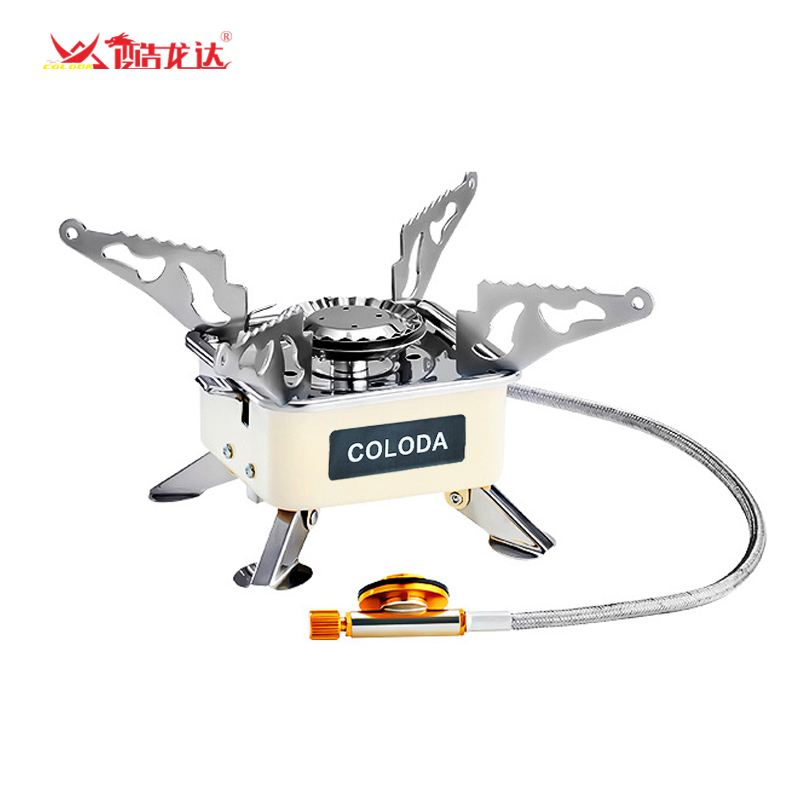 酷龙达(Coloda) 户外便携式莲花炉卡式炉 CLD-KS167（单位：个） 米白色