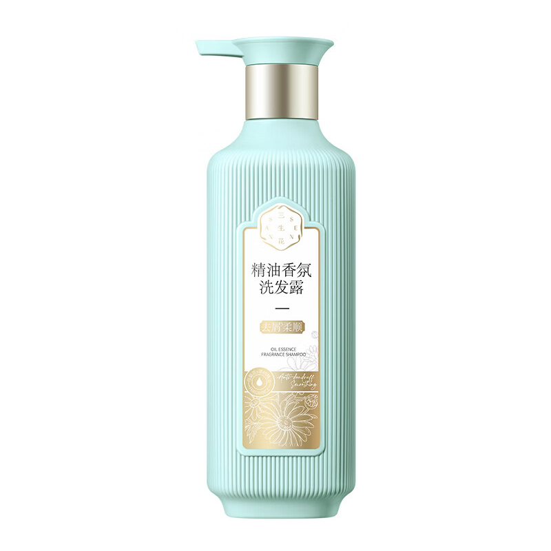 三生花精油香氛洗发露800ml（单位：支） 蓝色   去屑柔顺
