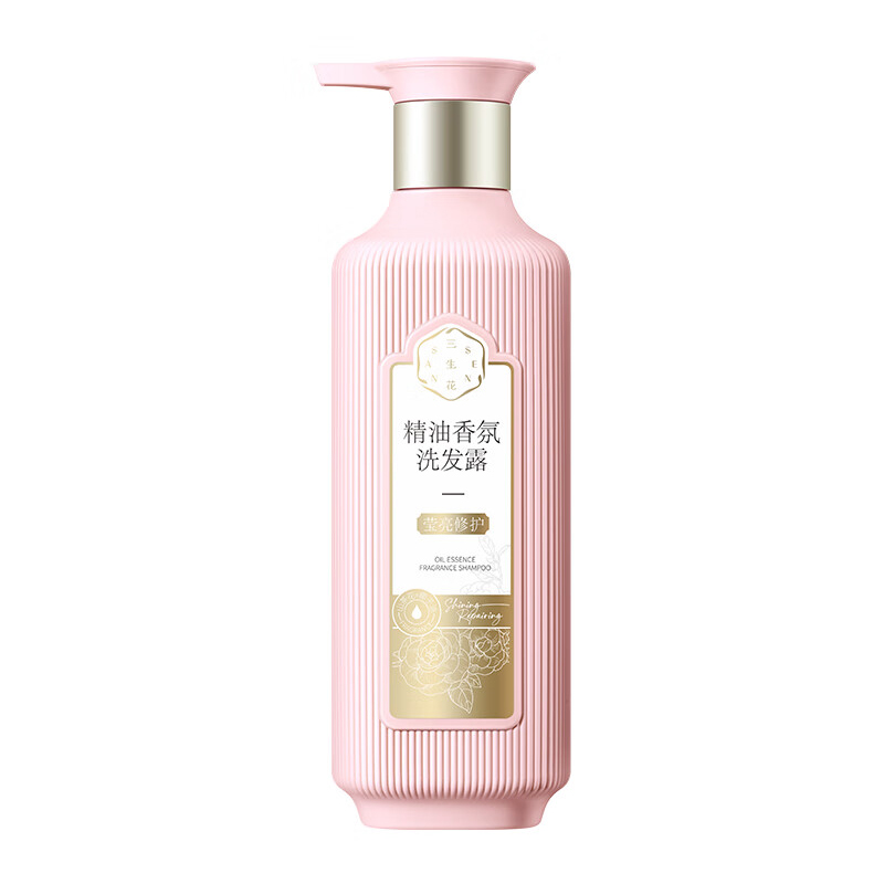三生花精油香氛洗发露800ml（单位：支） 玫红   莹亮修护