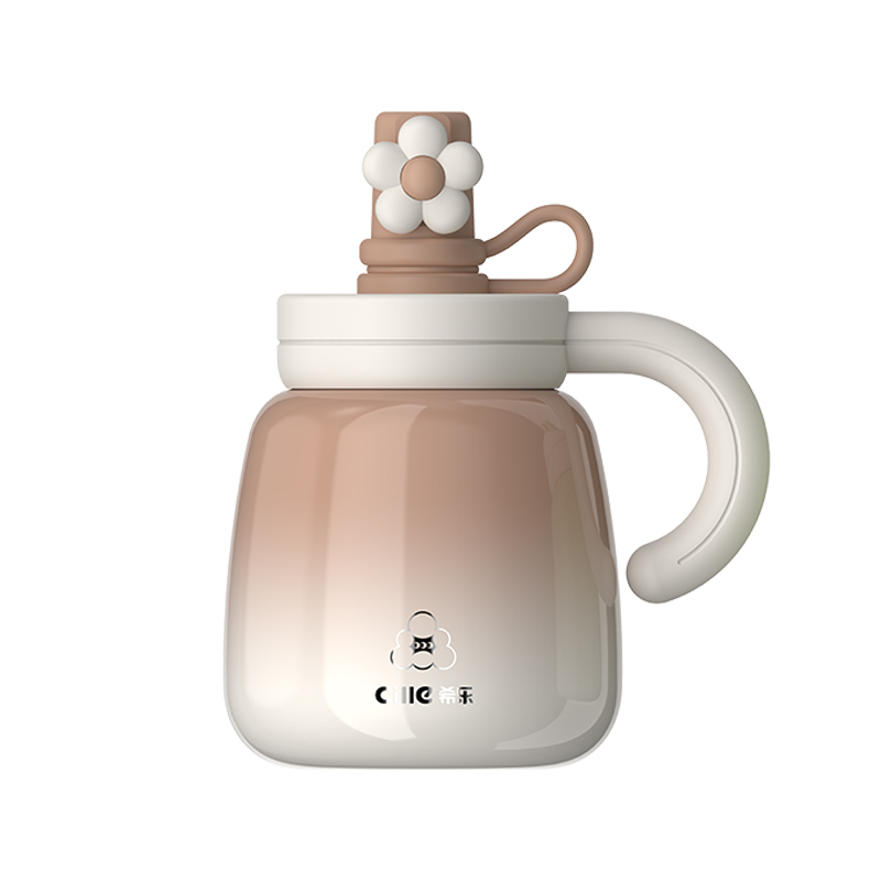 希乐（cille）绚丽吸管杯750ml 单位：个 拿铁咖