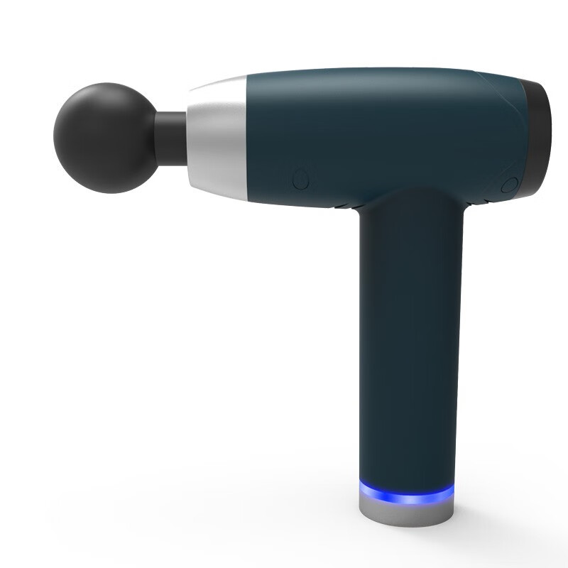 宏太（HongTai）肌肉放松器电动高频震动冲击枪健身肌肉按摩活络捶按摩枪(单位：台） HT-10M-2孔雀蓝