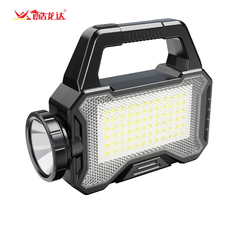 酷龙达（Coloda） CLD-LYD028 3档 太阳能户外便携手电筒 黑色（单位：个）