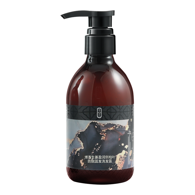 BodyAid(博滴)琴叶生姜防脱发强根保养洗发水 300ml*1 单位：瓶 褐色