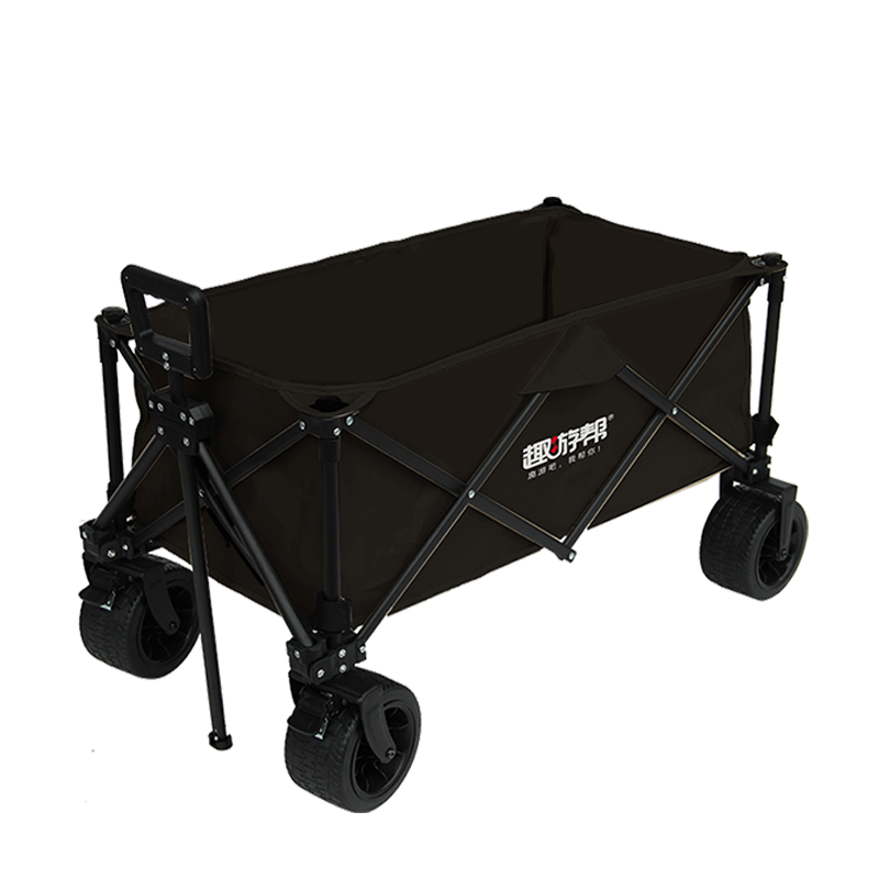 趣游帮 经典聚拢款折叠推车YB40/辆 黑色