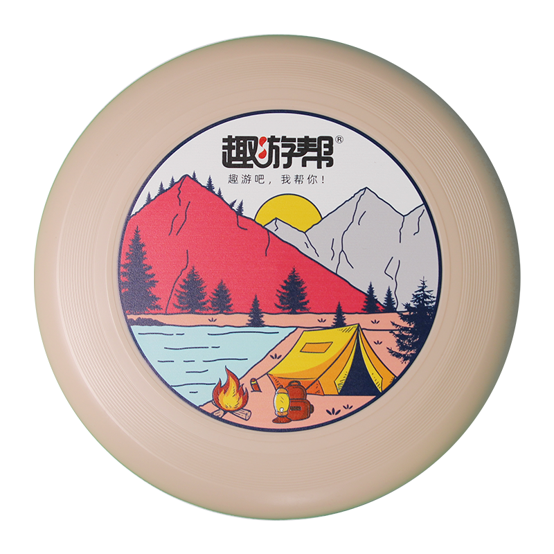 趣游帮 成人户外运动款专业飞盘 QY-508/个 灰色