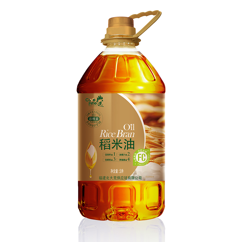 典选 北大荒稻米油5L/桶 橙色 5L