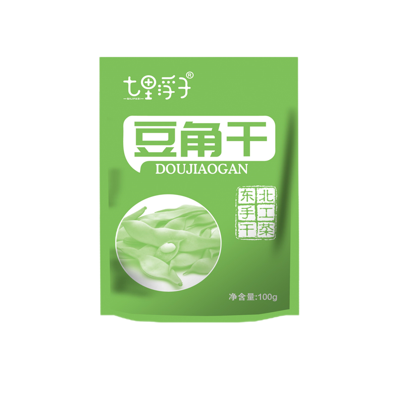 七里浮子豆角干100g(单位：袋） 拿铁色