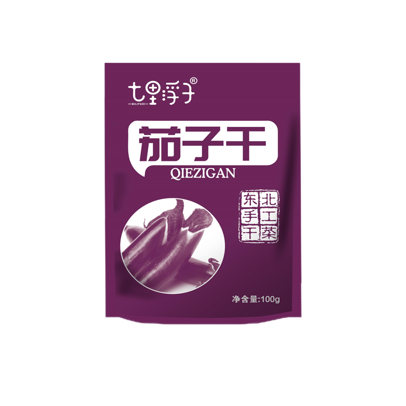 七里浮子茄子干100g（单位：袋） 拿铁色