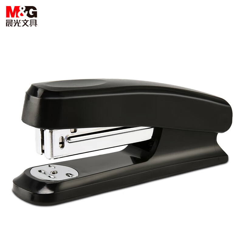 晨光12号订书机（黑色）ABS92723  6个装 黑色