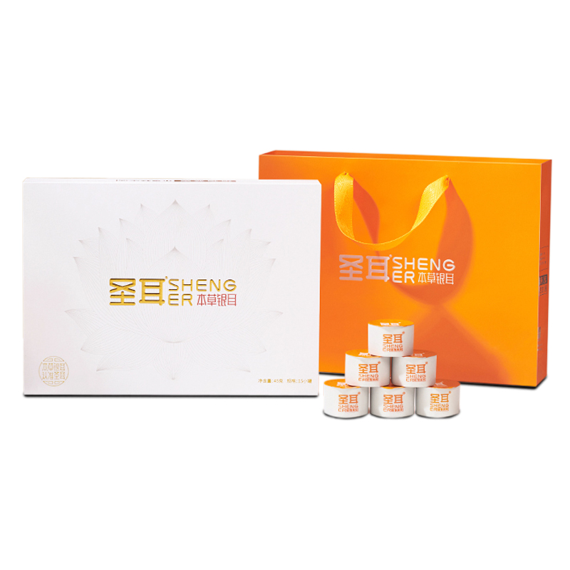 圣耳 珍品小罐礼盒装3g*15小罐1盒 象牙色