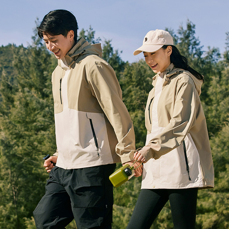男女同款素卡其橡木灰