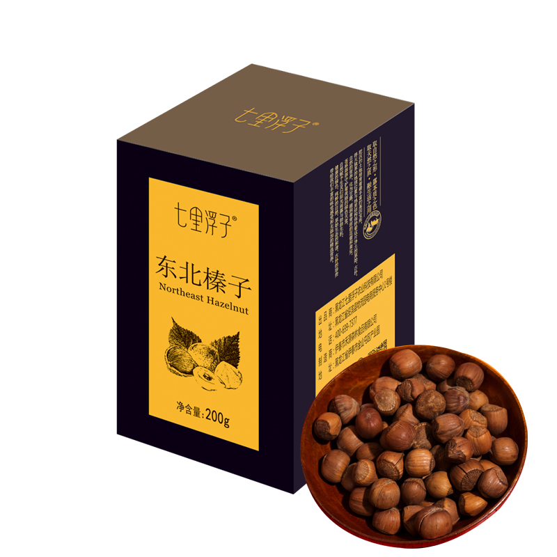 七里浮子榛子200g（单位：盒） 黑色