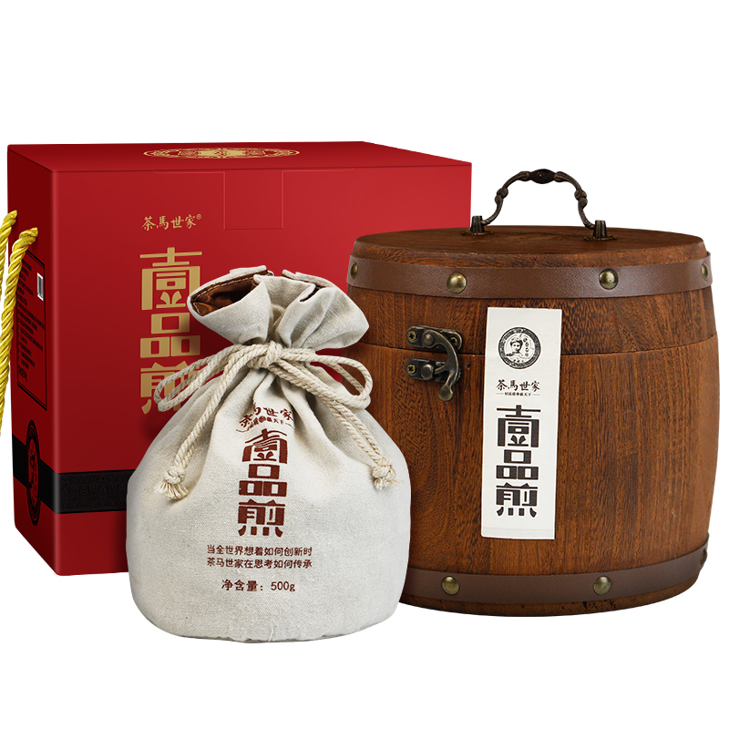茶马世家一品煎老茶头礼盒装500g 单位：份 棕色
