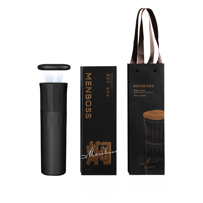 泊喜（Pertouch） 焖博士 焖泡杯   500ml  单位：个 典雅黑