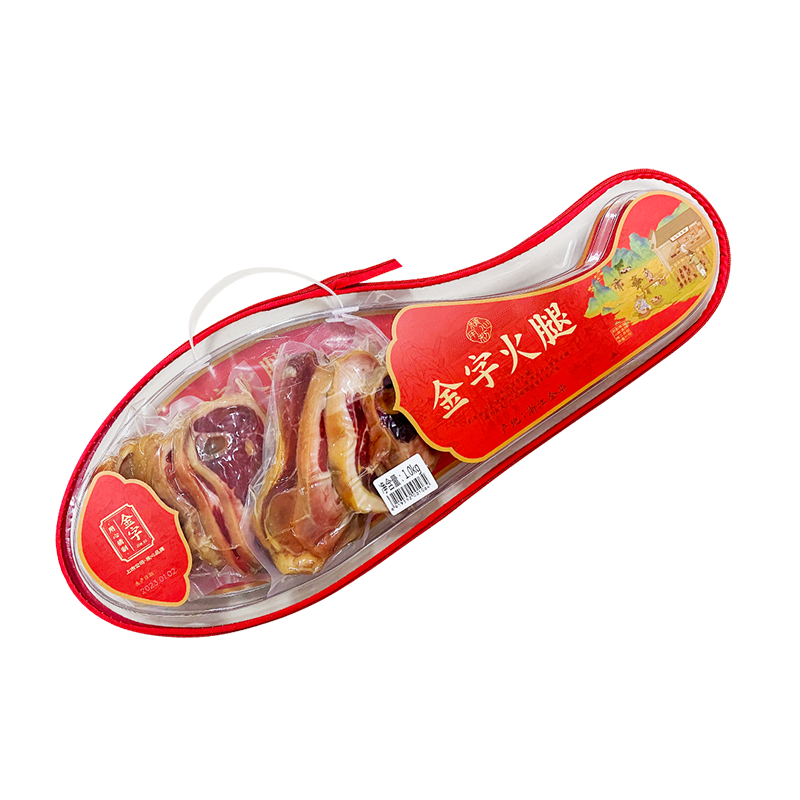 金字 火腿蹄片切片礼盒 1kg（单位：盒） 枫叶色