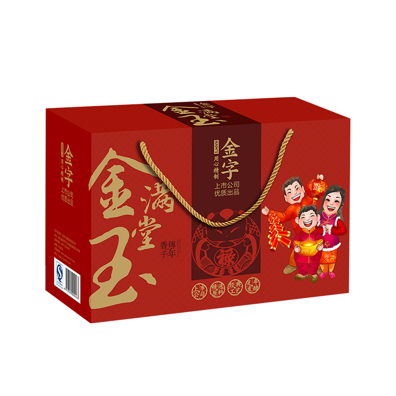 金字金玉满堂礼箱1690g 无色