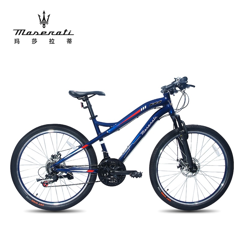 玛莎拉蒂（MASERATI)  26寸21速山地车（单位:辆）MS2603 蓝色 26寸