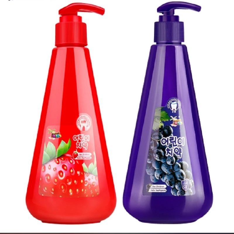 德露宝（Colutti Kids)儿童牙膏草莓味251g+葡萄味251g（单位：套） 甜莓味