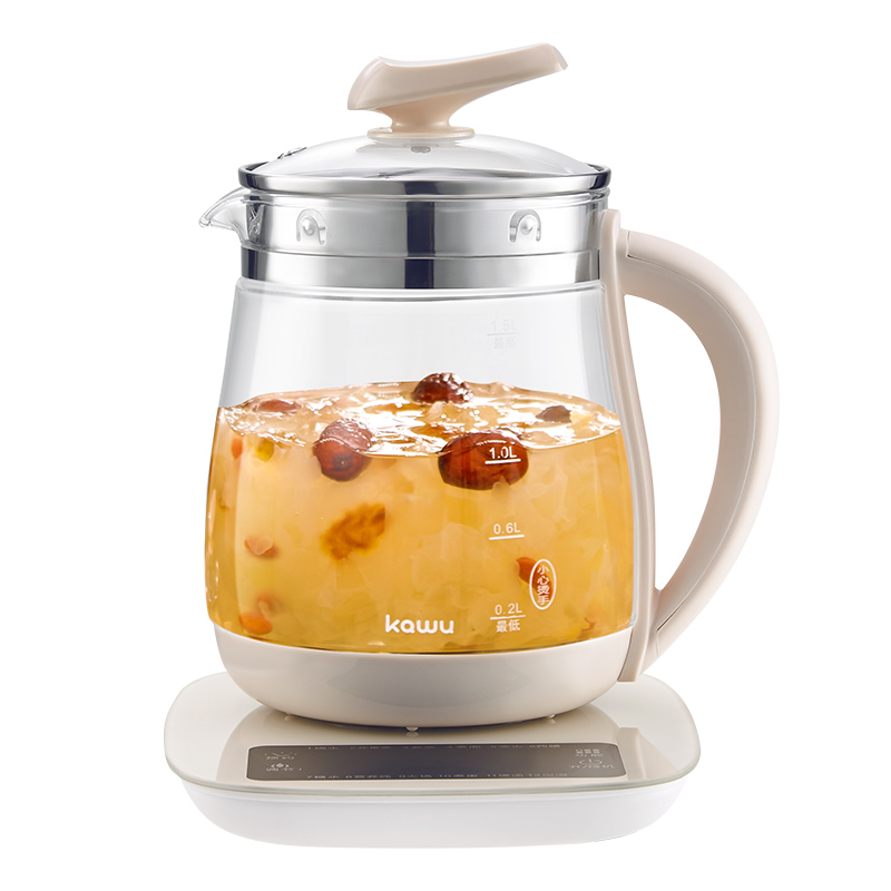 卡屋kawu 养生壶智能煮茶壶电热水器1.5L CD-E515（单位：台） 象牙色