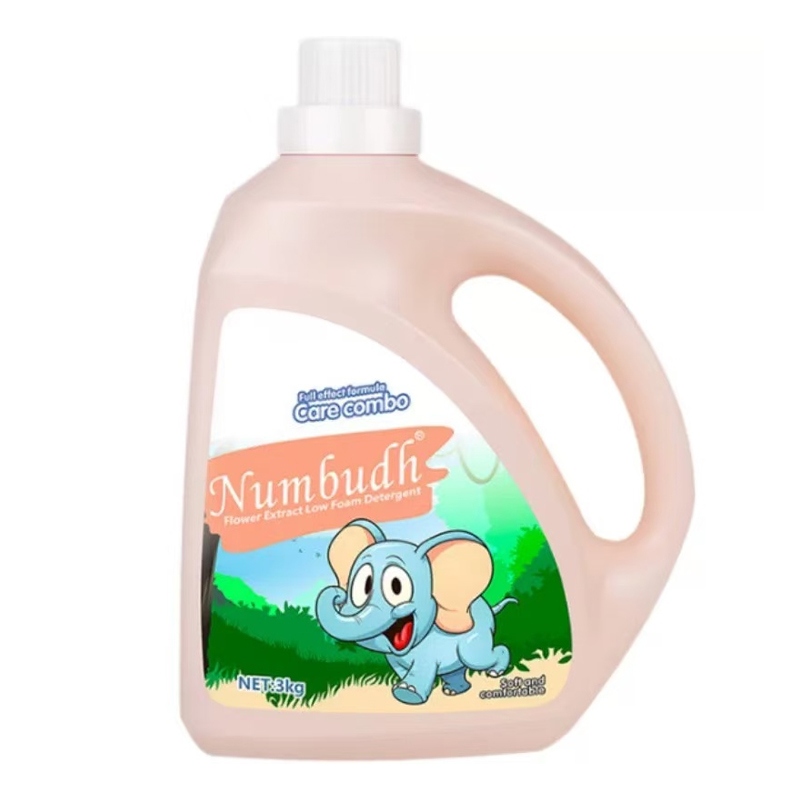 南堡（NUMBUDH）花萃低泡洗衣液 3kg*1瓶 粉色