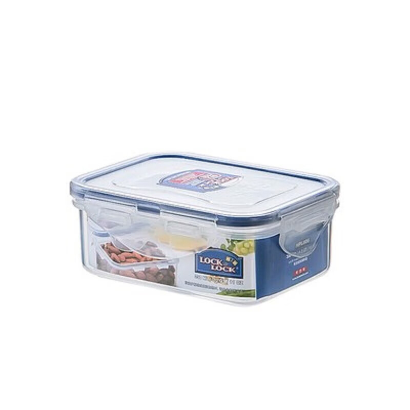 乐扣乐扣（LOCK&LOCK） 塑料保鲜盒HPL806 350ML（单位：个） 蓝色
