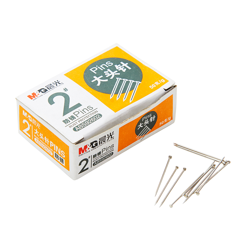 晨光（M&G）ABS92602   10盒装银色 不锈钢色