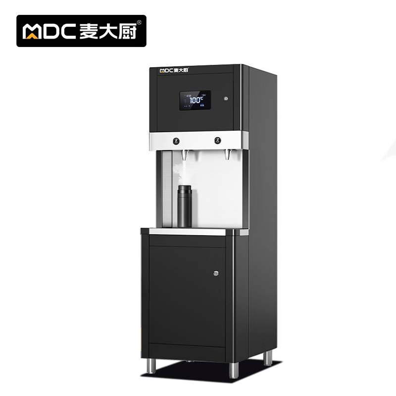 麦大厨 220V 3KW 步进式触控饮水机（一开一净 五级RO 杀菌水咀） 曜石黑