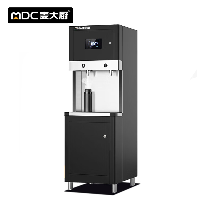麦大厨 220V 3KW 步进式触控饮水机（一开一净 五级RO） 曜石黑
