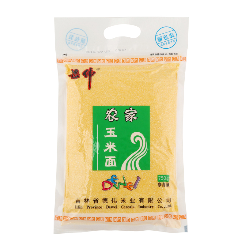 德伟（dewei）农家玉米面（粗）750g（单位：袋） 白色