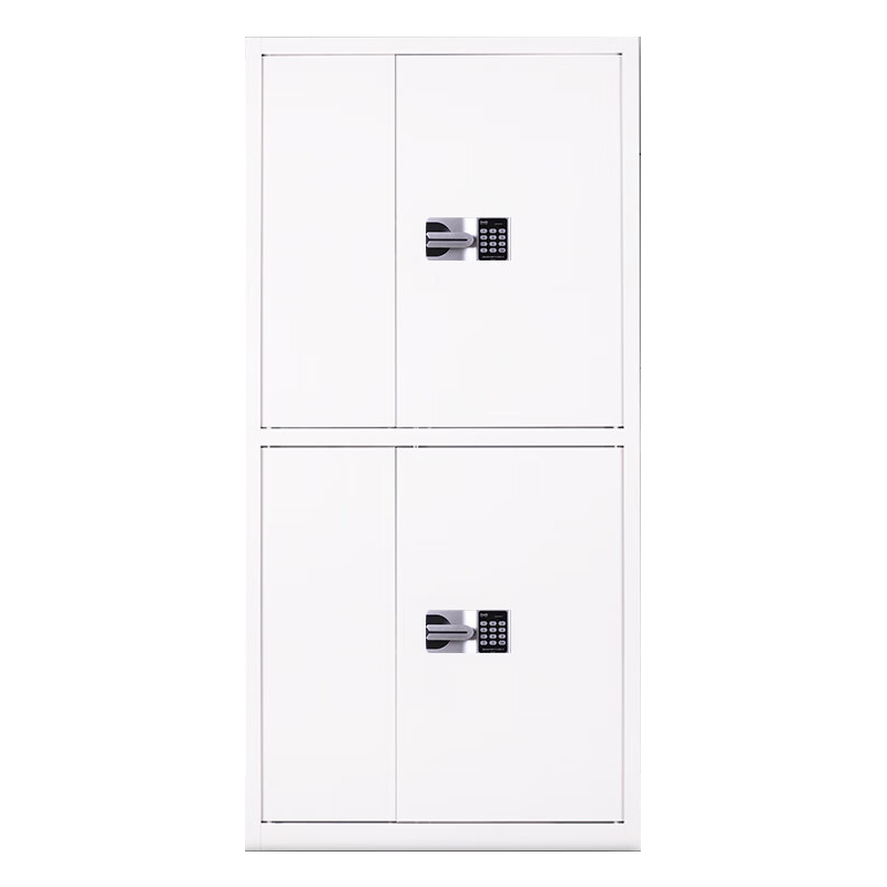 誉卓远 电子保密柜通双节 YZY-TSJ-BS-GBS 900*420*1850mm单位：台 灰白色