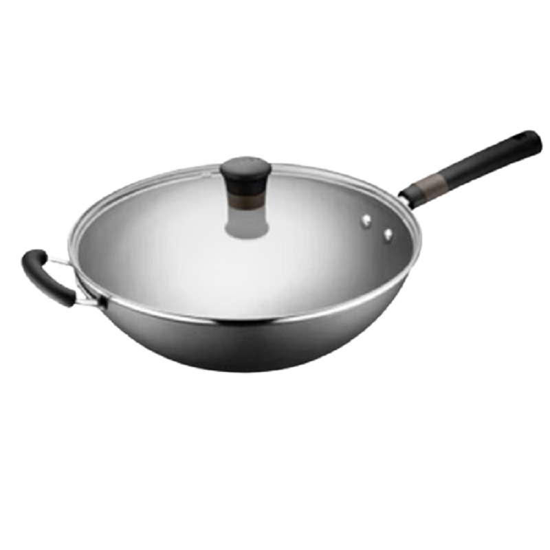 苏泊尔（SUPOR）有钛真不锈铁锅/HC32A3（单位：个） 黑色