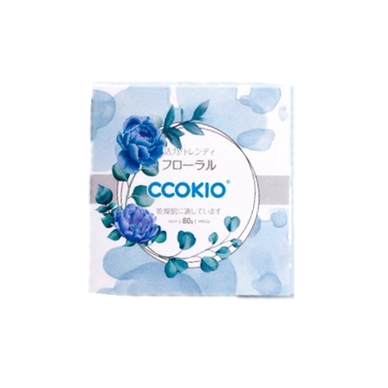 酷优客（CCOKIO） 乳木果洁面皂 80g/块 清新淡雅香氛皂
 蓝色（单位：块）