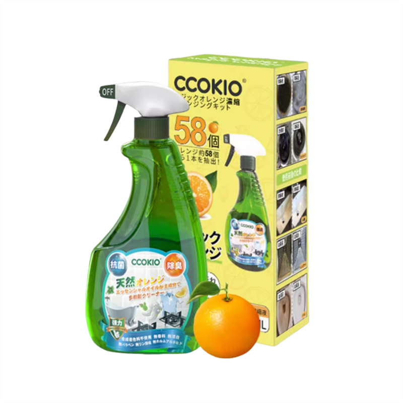 酷优客（CCOKIO） 魔力橙浓缩装 550ml/瓶 厨房多功能清洁剂 绿色（单位：瓶）